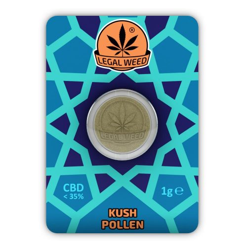 Kush Pollen polline cbd top quality hemp, estratto cbd, polline pressato,- By Legal Weed