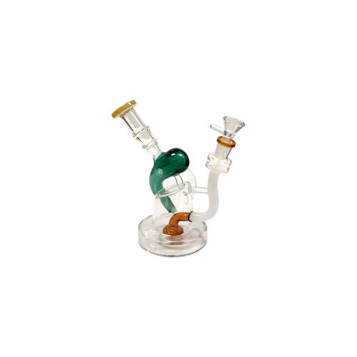 bong rig dab kimun 18 bongbastick trasparente 01 cannabis flower marijuana hash light cbd cbg cbc grow shop store biological product premium quality 2 copia