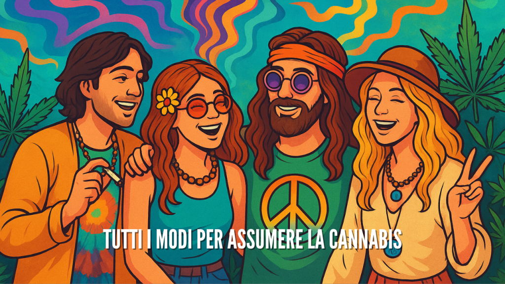Tutti i modi per assumere la cannabis