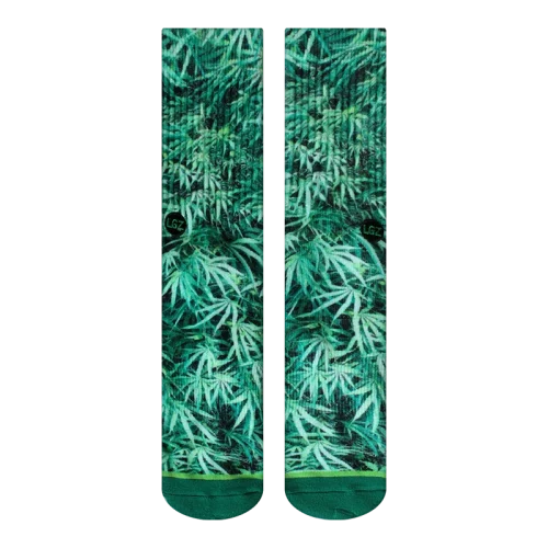 88101 LGZ Crew Sock Classic Leaves