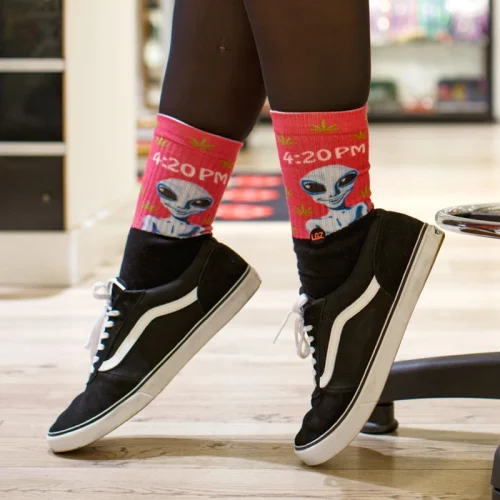 88106 LGZ Crew Sock Alien Time model 01 1