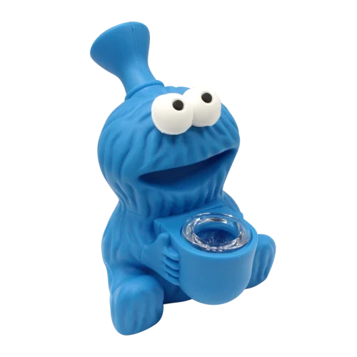 15129a Silicone Bong CM Blue 01